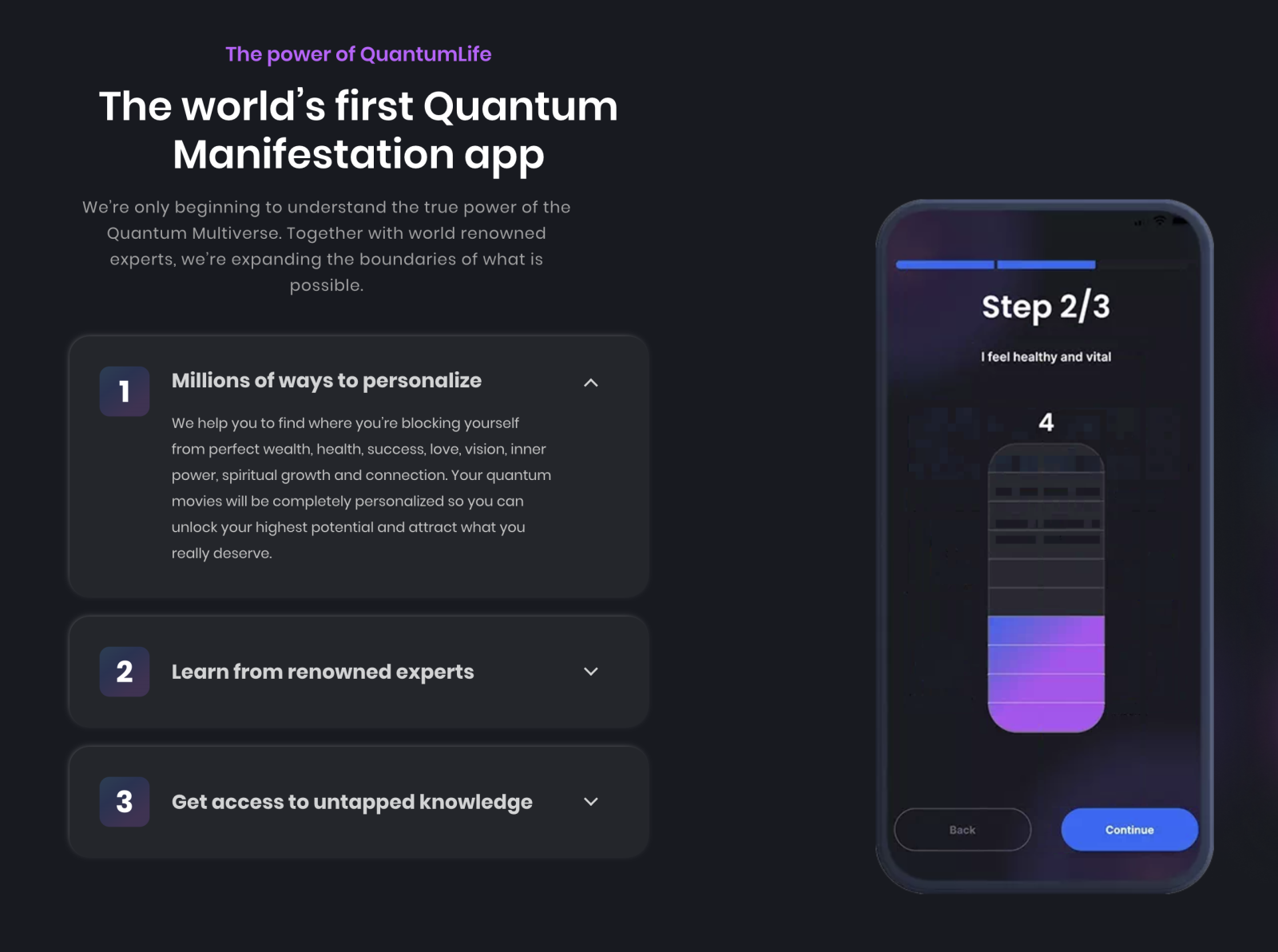 Quantum Life project