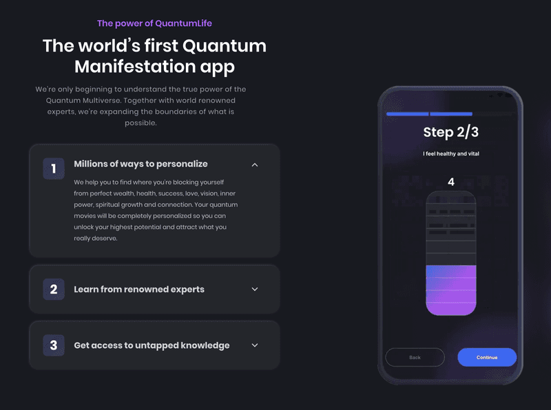 Quantum Life project